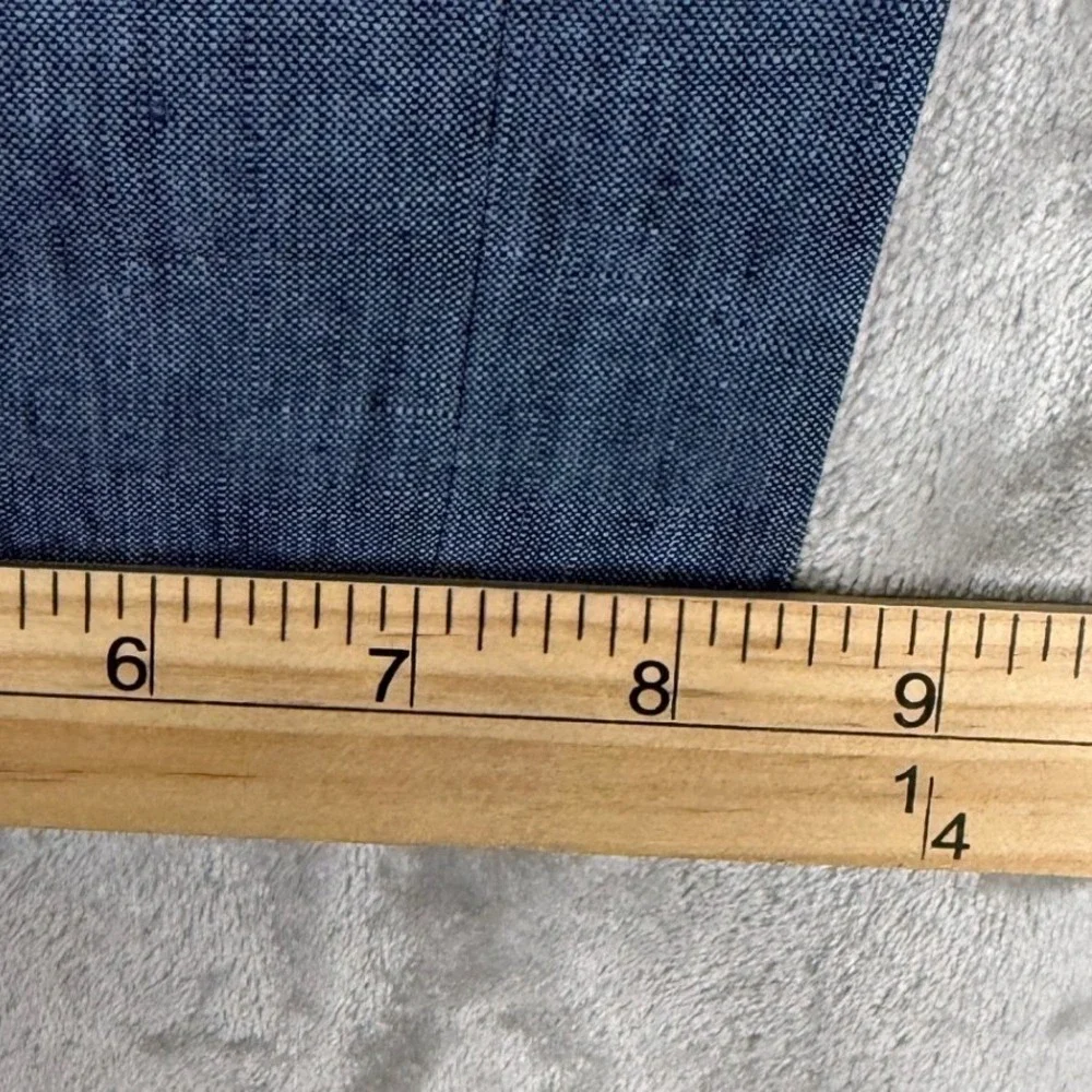 Banana‎ Republic Slim Fit 35x32 Blue Chino Dress Pants Men's Casual Business
